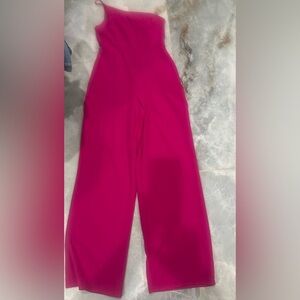 Crystal Sky

Chic Pink Wide-Leg High-Waisted Pants